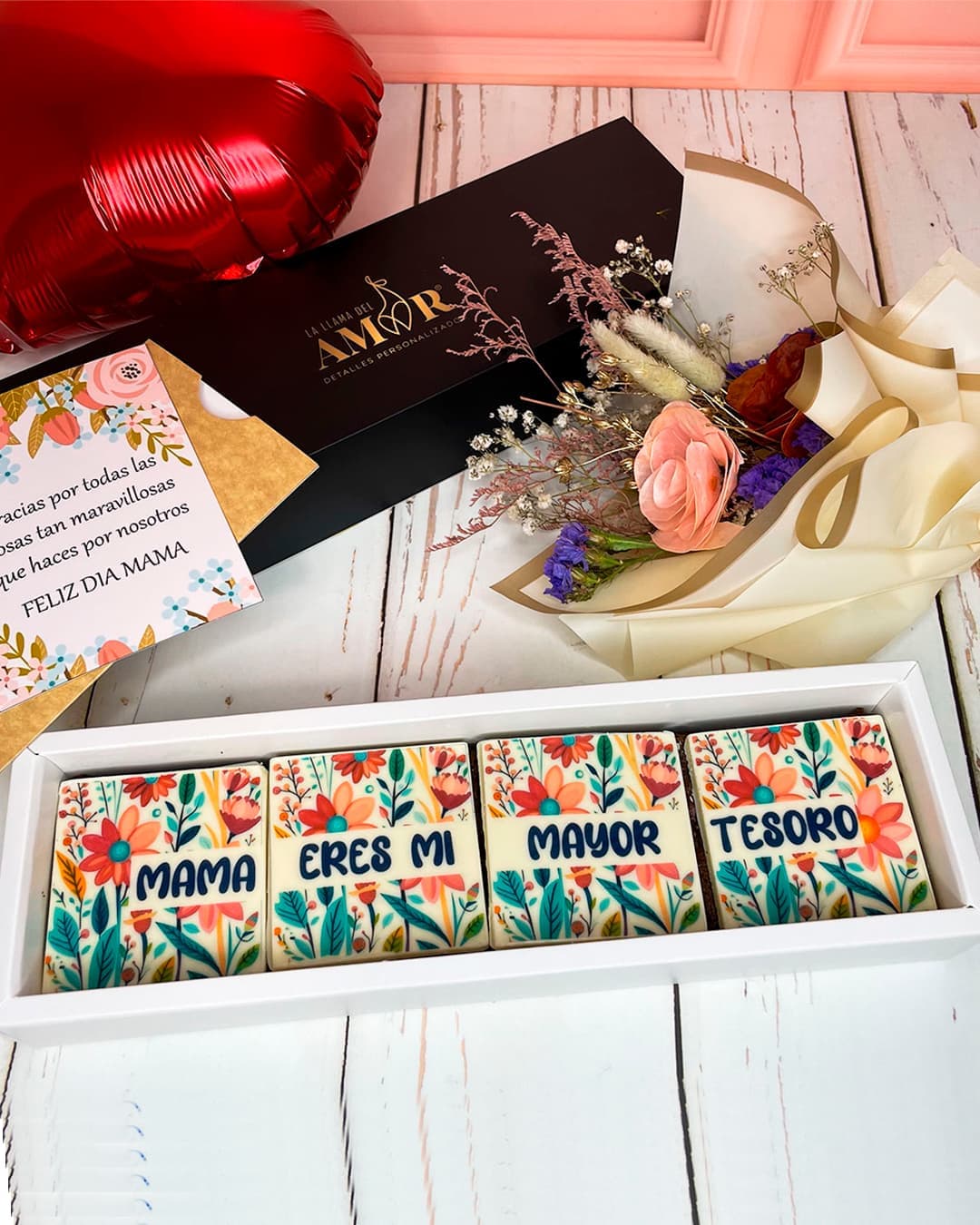 Choco brownie Mamá eres mi mayor tesoro
