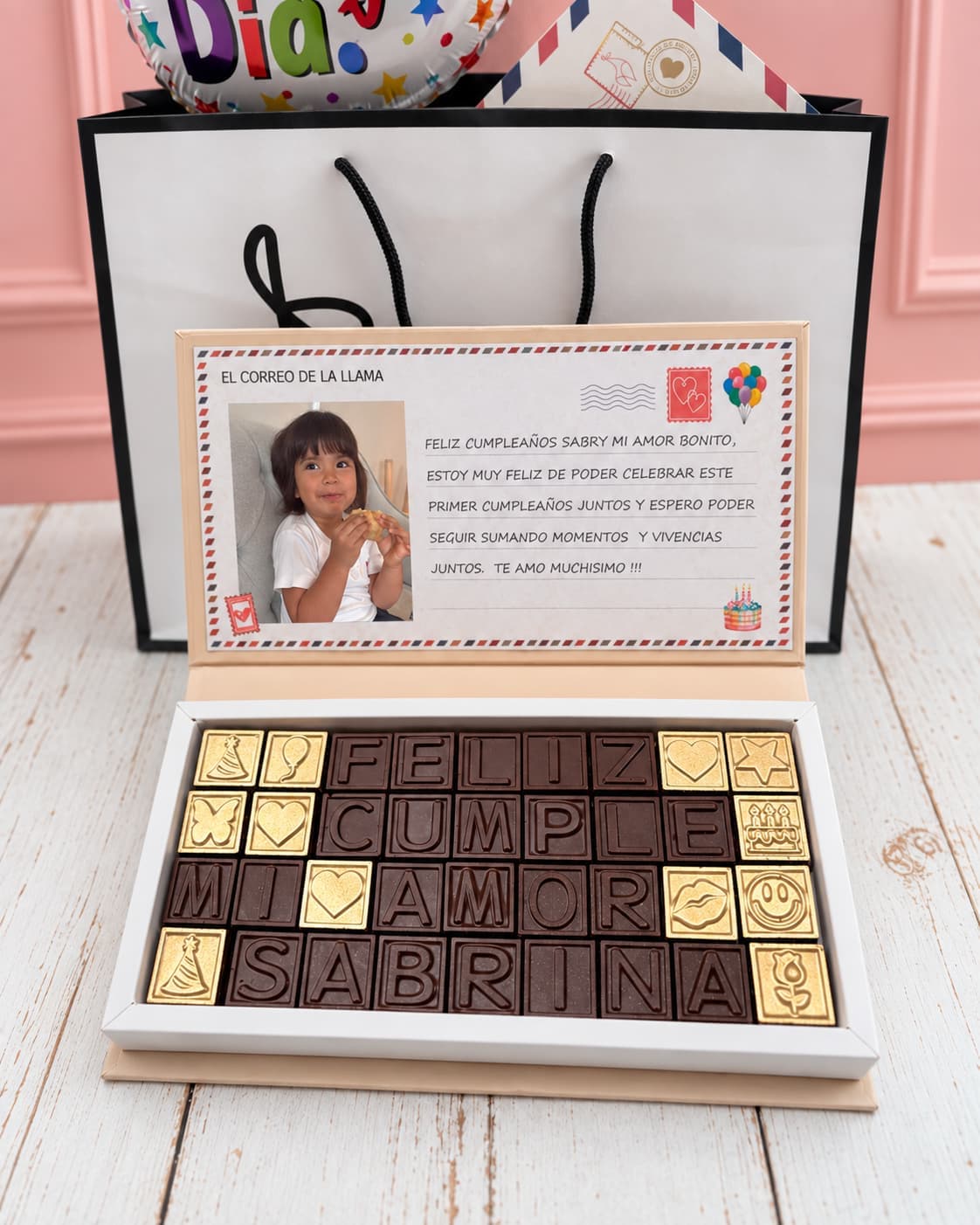 Correo Postal de Chocolate - Feliz Cumple